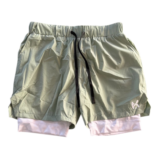 Motion Light Green Shorts “7