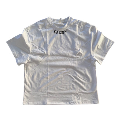 Aura Oversized White T-Shirt
