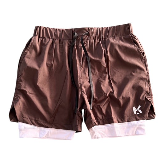 Motion Brown Shorts “7