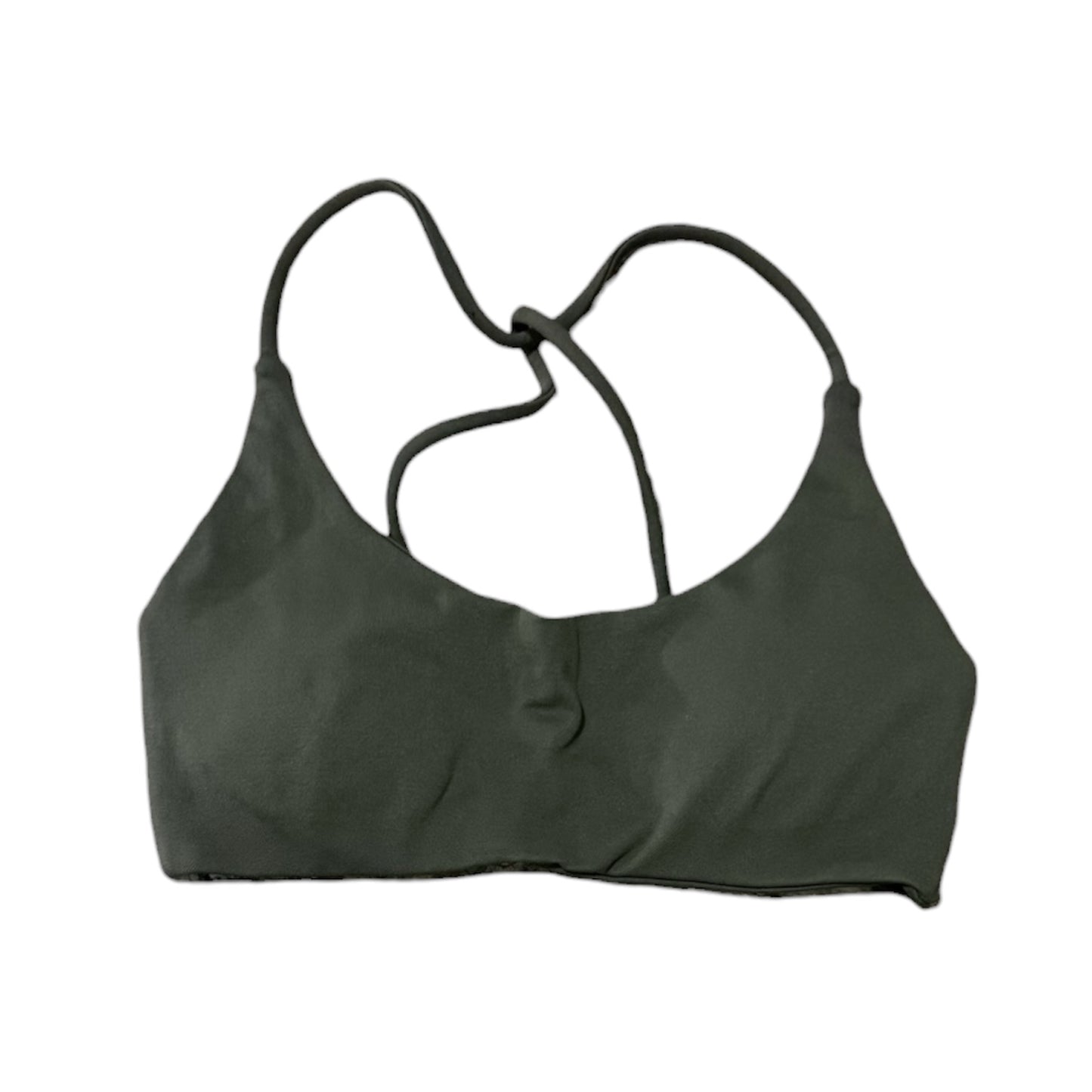 Motion Olive Green Sport Bra